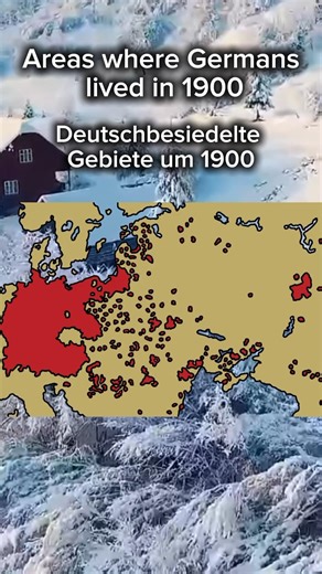 Germanspeaking Areas in 1900 #countries #germany #history #map