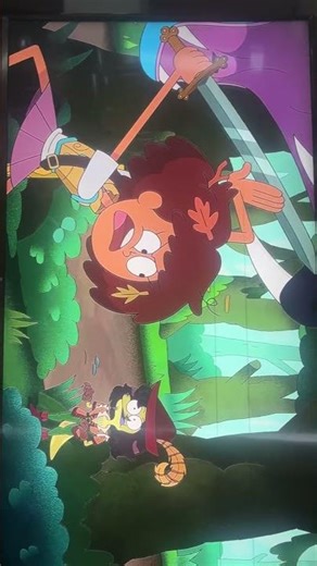 This is amphibia cartoon. Watch it, just too good, animation is 5/10 but story is 10/10.