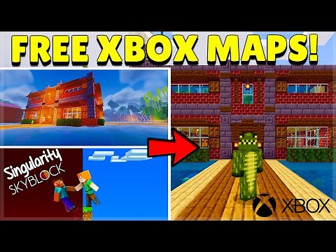 How YOU can get FREE CUSTOM Map On Minecraft Xbox Bedrock Edition (WORKING 2021)