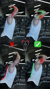 64K views · 5.6K reactions | Overhead Triceps Cable Extension...