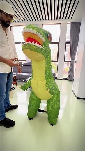 Remote Control Inflatable Dinosaur Toy