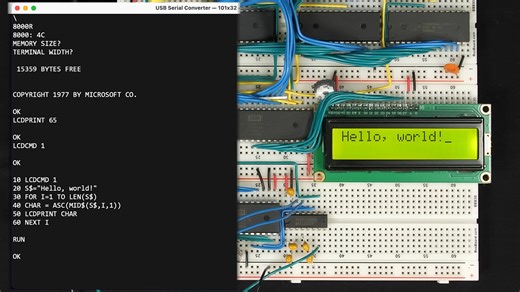 Ben Eater Vs. Microsoft BASIC