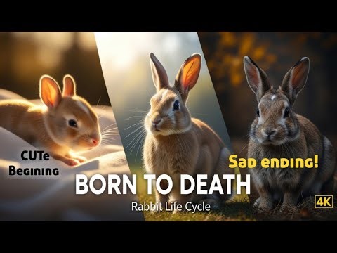 Rabbit Life Cycle Explained | From Birth to Death 🐰 Full Journey