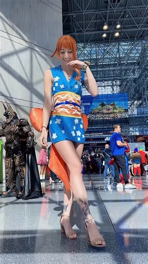 Celeste | nami would def understand the feeling of having a closet full of clothes but having nothing to wear 🥲 • made this cosplay so long ago i... | Instagram