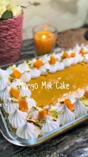Delicious Mango Milk Cake Recipe You Must Try