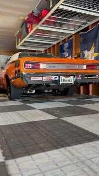 383 big block start up and idle. Jones full boar mufflers. Hooker super comp headers.