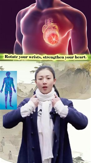 The heart’s favorite exercise — Wrist Rotation. Just 5 minutes a day improves circulation, supports your heart, and helps you sleep better. Comment “Heart” if you’ll try it tonight! #wristrotation #hearthealth #sleepbetter #dailypractice #taichishare | Taichi Share
