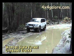 ★ Heaps of Unnamed 4x4 Tracks in the Wombat State Forest ★