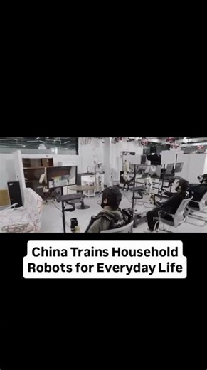 China Trains Household Robots for Everyday Life