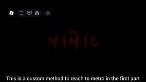 【Roblox the mimic】外网手机嫉妒四过场动画盲走触手第一人gsauce96