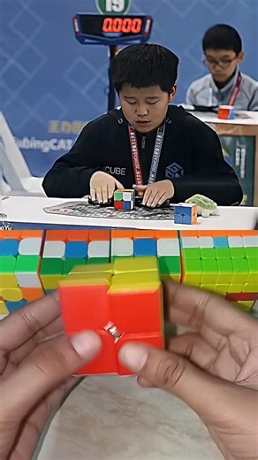 Fastest 2x2 cube Ever But I Broke This Record 👀 #speedcubing #worldrecord #rubikscube