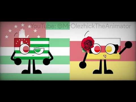 Objectflags art - Abkhazia and South Ossetia