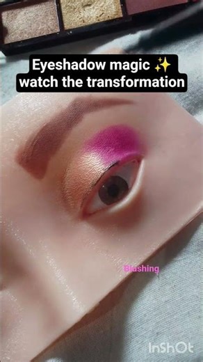 Easy Eyeshadow Eyelook for Beginners | #cutcrease #makeup #youtubeshorts #makeuptutorial #eyemakeup