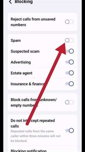 Spam Call Kaise Band Kare | How To Block Spam Calls #sorts #viral #tech #trending #sortfeed