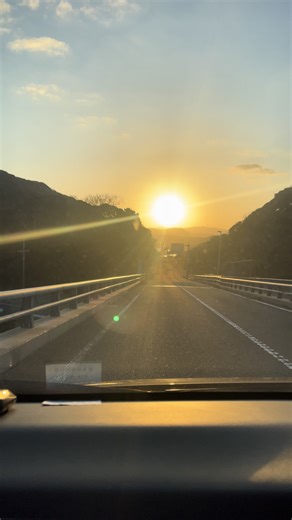 角島大橋からの日の出🌅 #角島大橋 #日の出 #山口観光 #山口 #