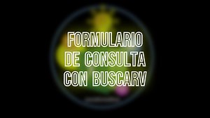 Formulario de consulta en Excel utilizando Buscarv