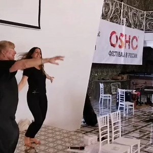 Wow! What a blast! 130 people with the Our Sacred Earth Meditation with Chandrika and Rajan during the Osho Festival In Russia | Osho Humaniversity