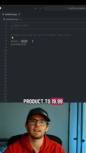 Python Basics — Floats (Decimal Numbers)