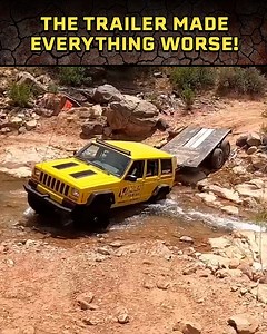 746K views · 6.9K reactions | The Toquerville Falls Trail Is Not Meant for a Trailer! | Matt's Offroad Recovery | Facebook