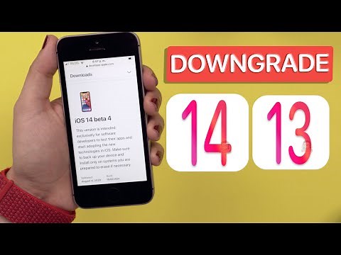 Como Regresar a Una Version iOS Anterior Sin Perder Datos - DOWNGRADE