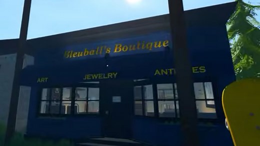 Bleuball’s Boutique location in Schedule 1 & all items