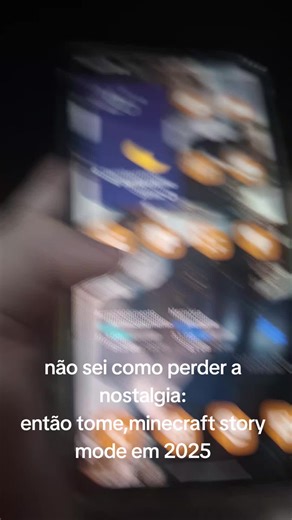 se quiserem tutorial eu mando link no pv do vídeo do YouTube que ensina a abaixar #minecraftstorymode