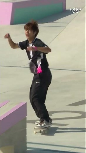 Horigome Yuto takes gold at #Paris2024 with an incredible run in Men’s Street Skateboarding final!🇯🇵