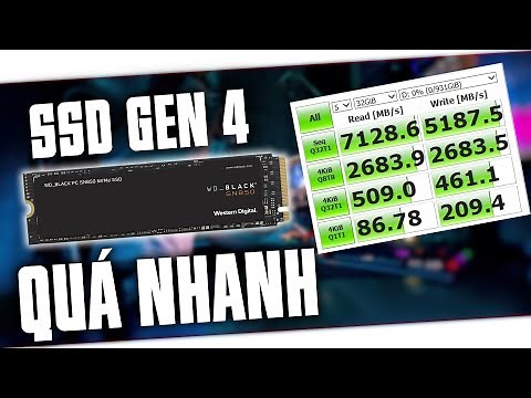 SSD nhanh hơn GIÓ là có THẬT ? WD_Black SN850