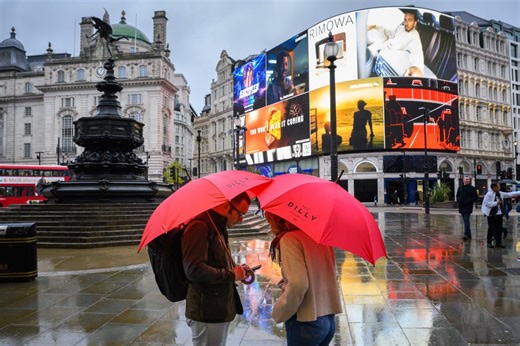 London weather: Flood alert as capital faces being deluged by month's worth rain in just 24 hours