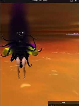 Octopus man kissing me - IMVU - Fantasy man - Beach kiss - Smoke - 10 tentacles - Orange Sunset