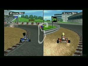 Deca Sports Nintendo Wii Gameplay - Kart racing