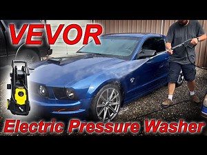 VEVOR Electric Pressure Washer, 2000 PSI, Power Washer, Quick Connect Nozzles, Foam Cannon REVIEW