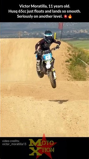 11 YEARS OLD AND RIDING LIKE THIS 😳