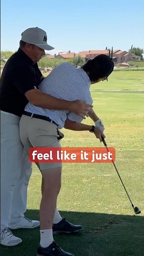 Get Your Left Side Out Of The Way LIKE THIS! #golfswing