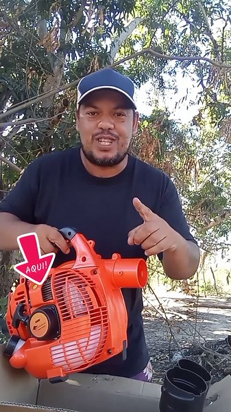 Soprador de folhas a gasolina basco#roça