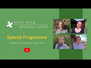 Holy Week 2021 | Special Programme 02.04.2021