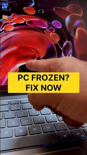 Windows PC Frozen? Fix It in 2 Minutes! ⚡ Easy Windows Freeze Fix Guide! #computertips #shorts