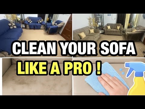 How to Clean a Sofa Like a Pro,Easy Tricks That Actually Work!Cleaning tips and tricks|Cleaning Vlog