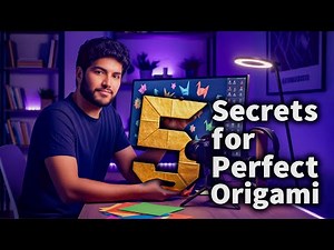 5 Secrets for Perfect Origami (Beginner’s Guide)