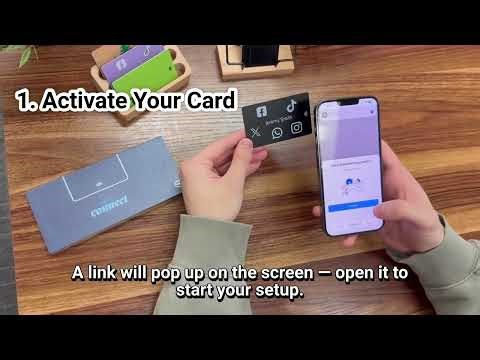 Full Tutorial of using TekMark NFC Digital Business Card