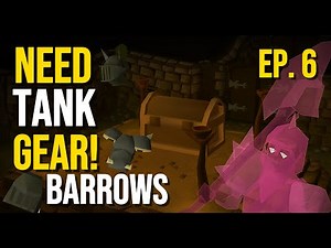 HUNT FOR TANK GEAR! Barrows Before Moons Grind! - Ironman Progress #6 Osrs