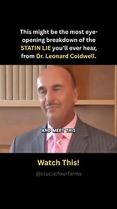 361K views · 6.4K reactions | #Repost @cradeloflife777 —— Dr. Leonard Coldwell exposes the statin scam. 易 Cholesterol doesn’t kill you — lack of it does. Statins shrink your brain, damage your liver, and are built on made-up science. It’s time to rethink everything. Manuel Garza RD RMS Nutrition Spc. Regenerative Medicine & Detoxification What are your thoughts? #Statin #awareness #drugs | Manuel Garza | Facebook