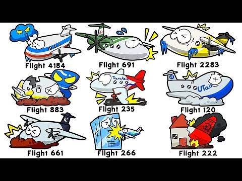 Every Worst ATR 72 Accident Explained in 13 Minutes