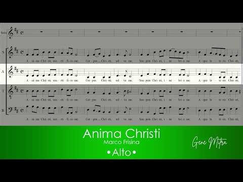 Anima Christi | Marco Frisina • Alto