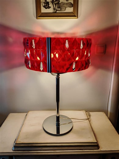 Vintage Table Lamp, Mid Century Lamp, Made in Italy - Etsy