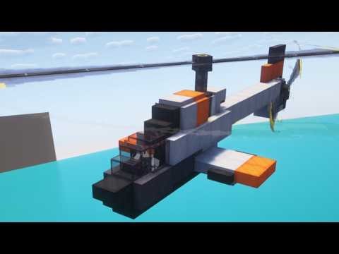 How to Make a Working Minecraft Helicopter