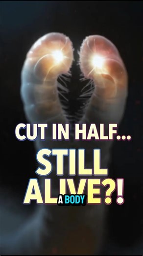 Cut in Half… Still Alive?!
