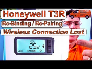 Honeywell T3R. Re-Binding / Re-Pairing, How to Re-Connect the Wireless connection. Honeywell Home