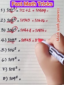 Fast Math Tricks #math #mathreview #mathwithprincess #mathviral #mathtutor #mathisfun #fastmathtricks | Math with Princess