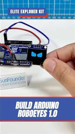 Make Your Arduino Come Alive with Animated RoboEyes! 👀🤖#arduino #arduinoprojects #robotics